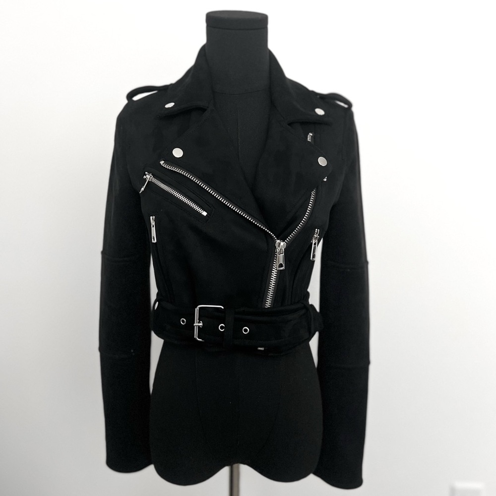 SOLD • Pull&Bear Biker Jacket in Size XS